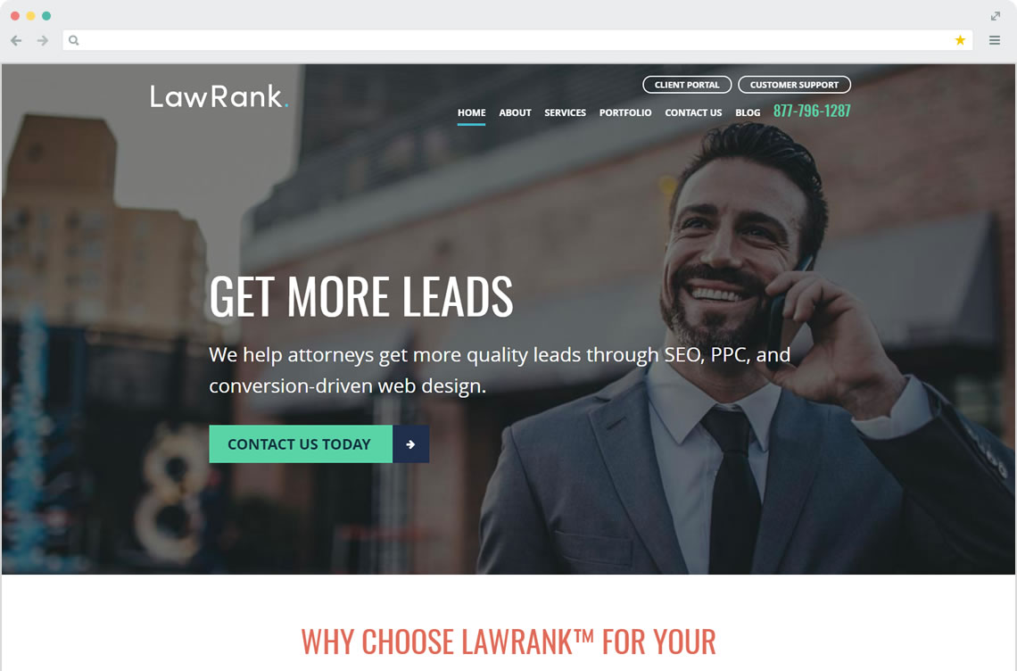 LawRank website